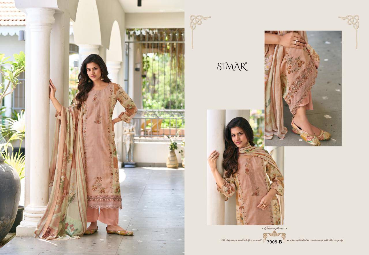 Sohina By Glossy 7905A to 7905D Series Beautiful Pakistani Suits Colorful Stylish Fancy pure mal Dresses At Wholesale Price
